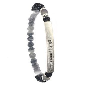 Beaded Scripture Bracelet NWT